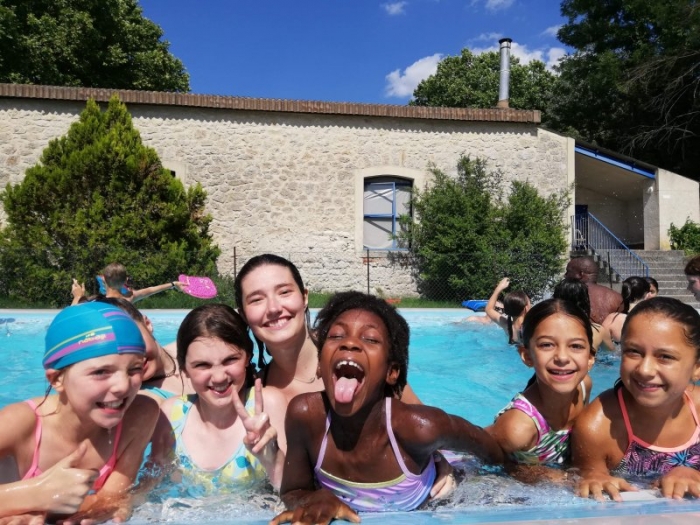 Colo Comme un poisson dans leau - Colonie de vacances été 2024 Photo séjour Comme un poisson dans leau