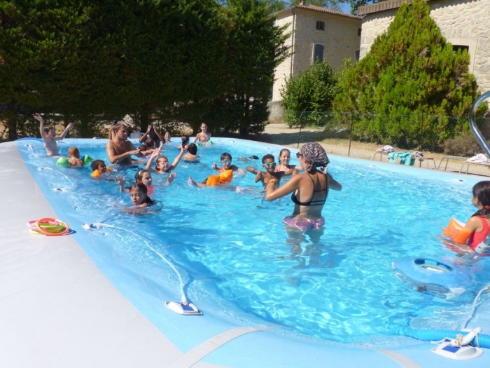 Colo Comme un poisson dans leau - Colonie de vacances été 2024 Photo séjour Comme un poisson dans leau