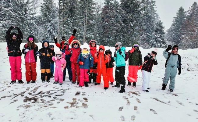 Colo Copains des pyrénées - Colonie de vacances hiver 2027 Photo séjour Copains des pyrénées