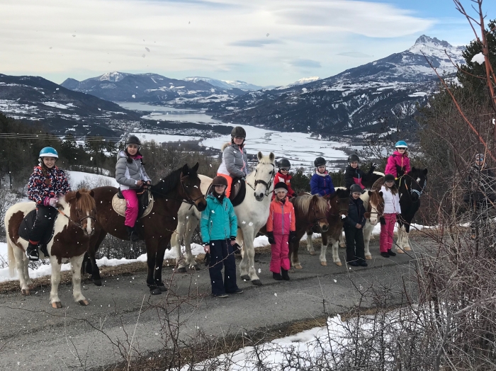 Photo séjour Ski équitation