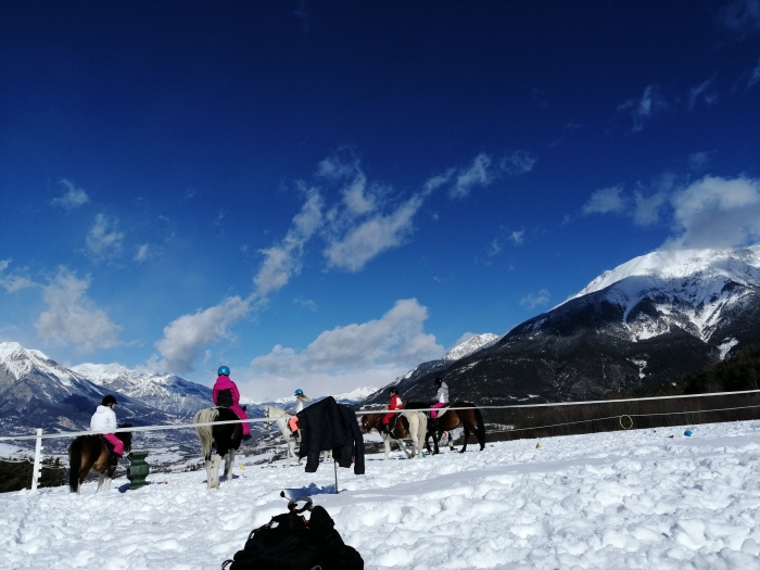 Photo séjour Neige, équitation et refuge