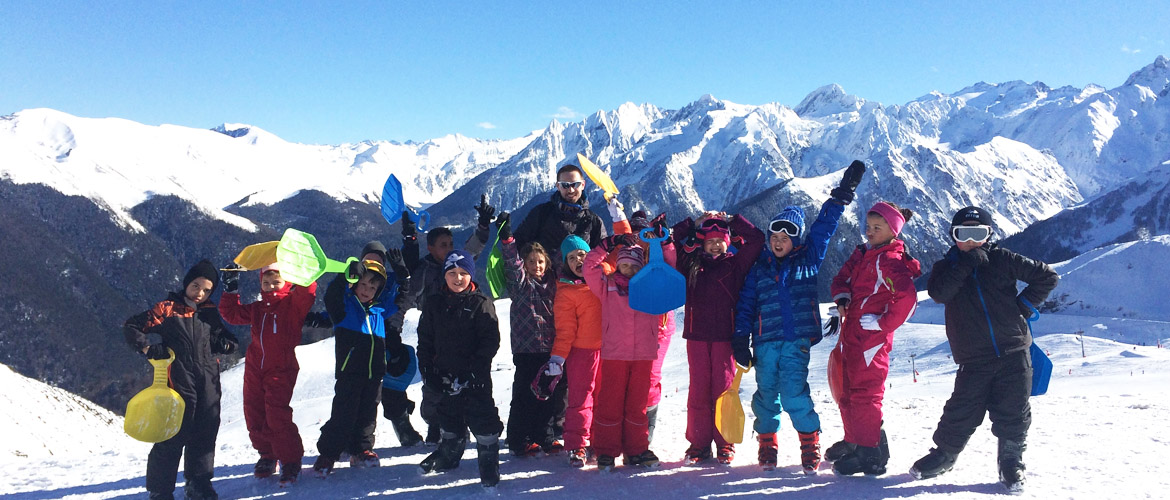 La neige est tombée… vive la colo cet hiver !